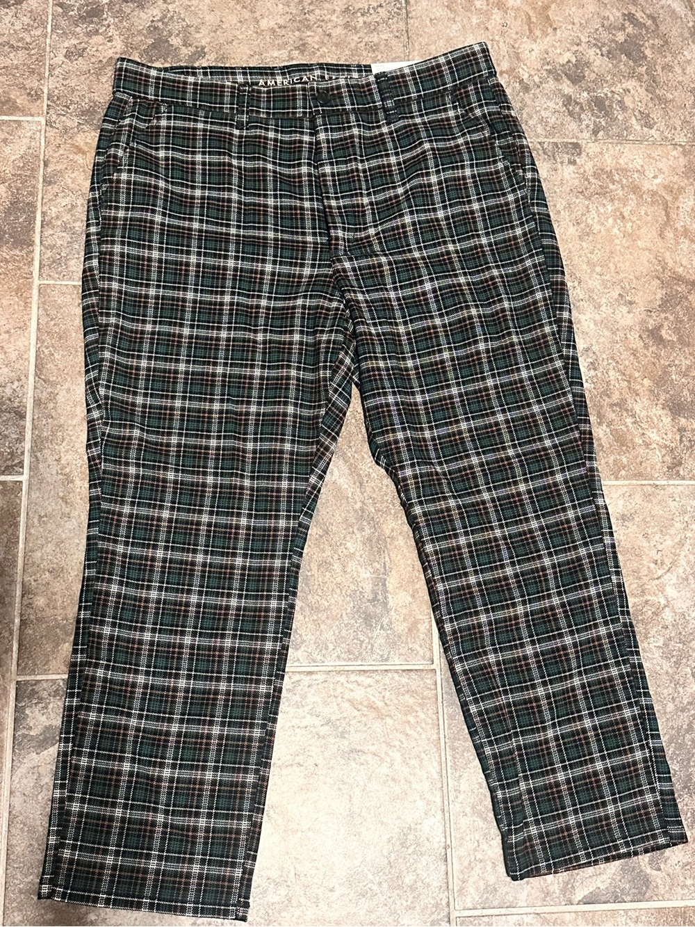 American Eagle Plaid Pants